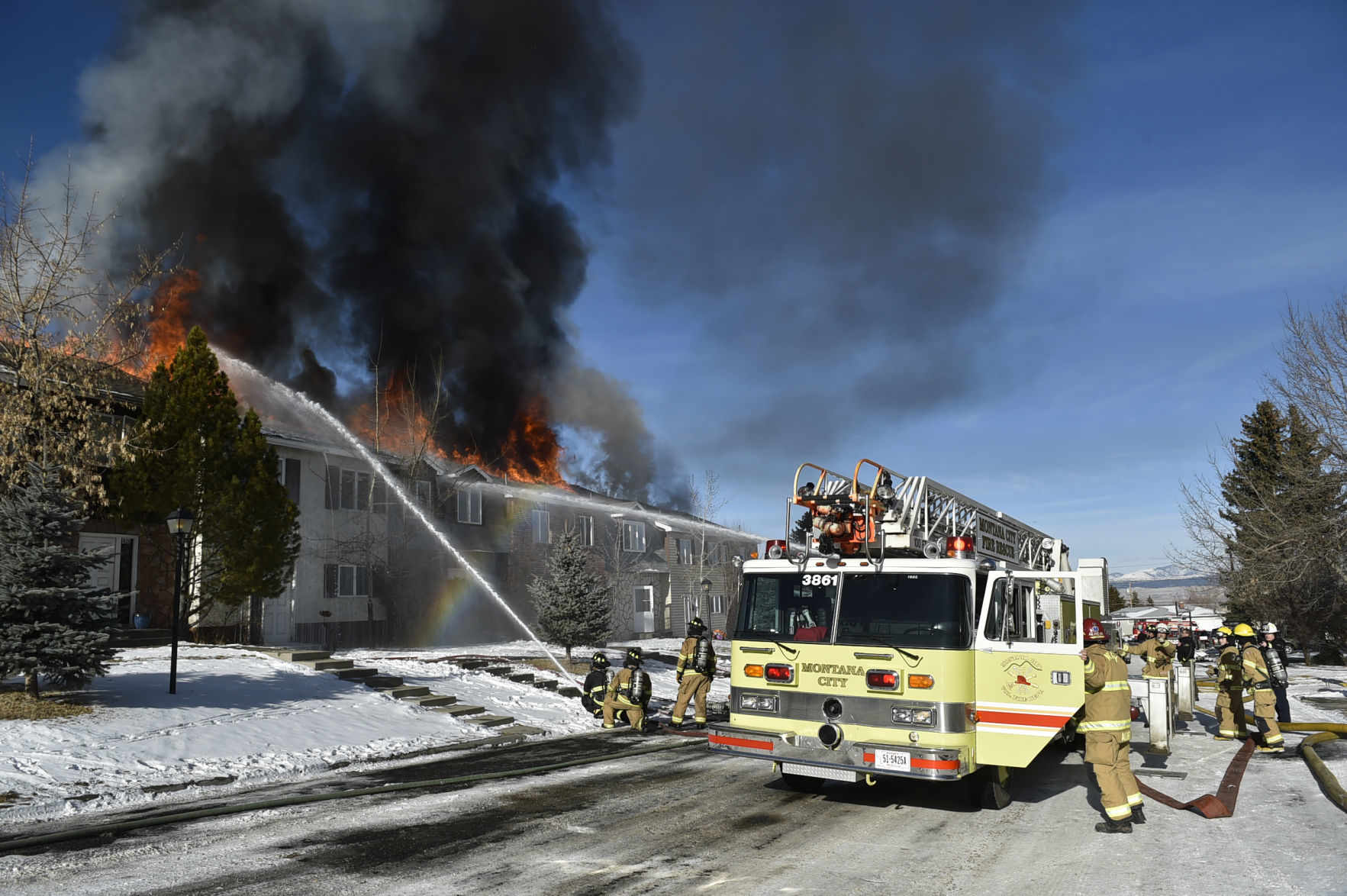 Raymond St. structure fire